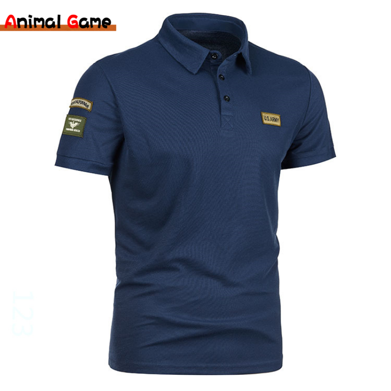 Polo Shirt Pique - Korean Solid Color Men's Polo Shirts