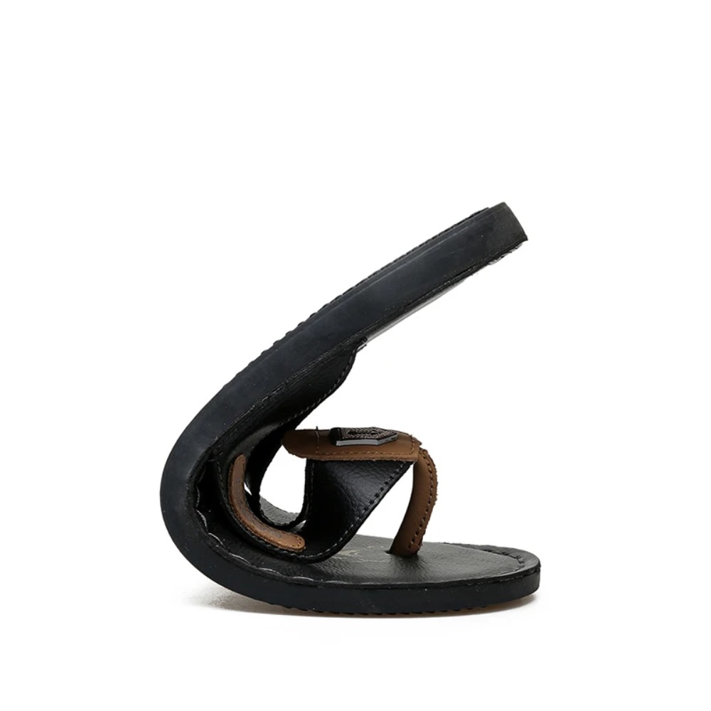 Men's Leather Flip Flops Summe - Flip Flop Leather Men recension och pris