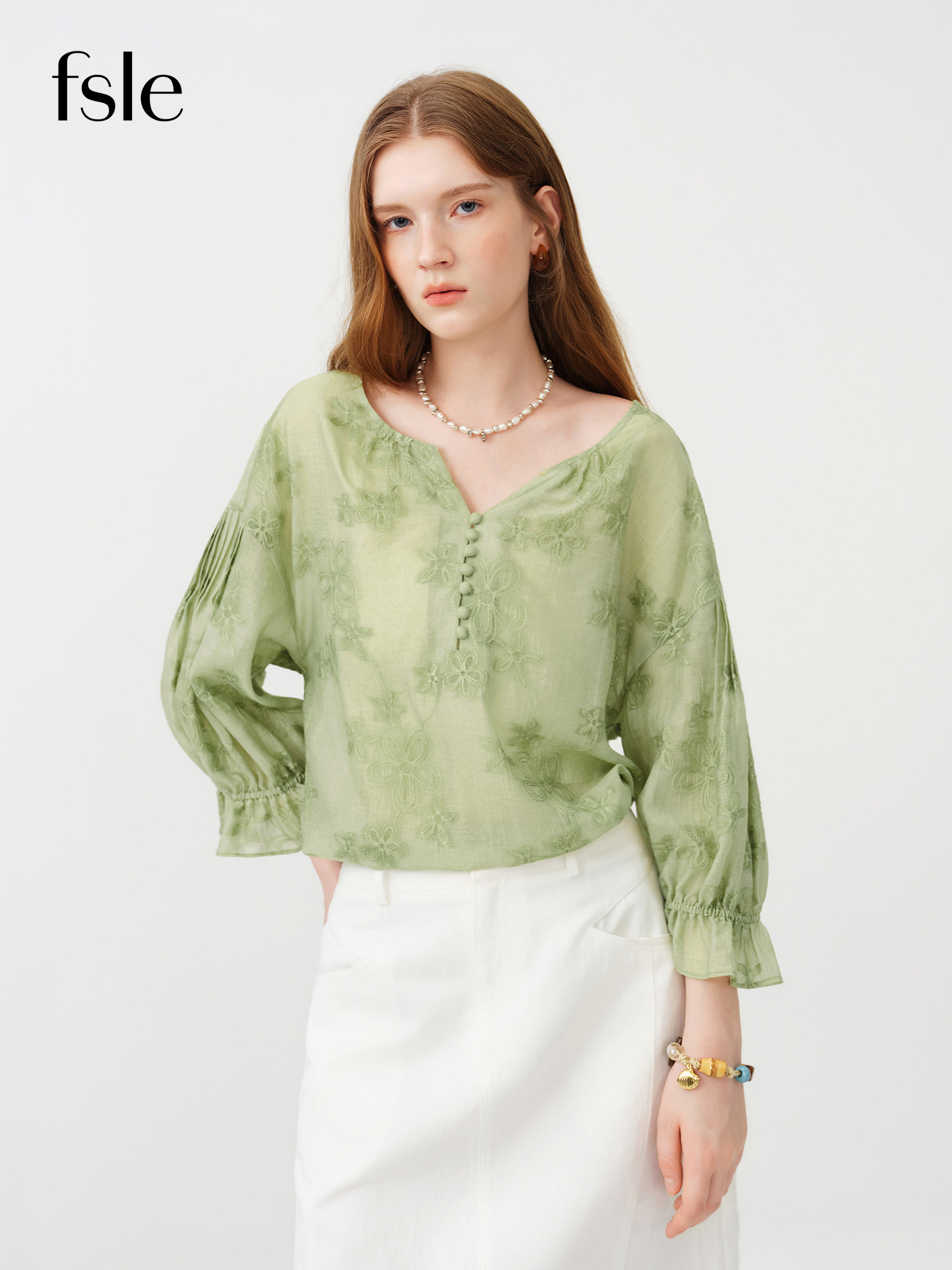 FSLE 2026 Summer Women's Relax - Resort Shirt Floral recension och pris
