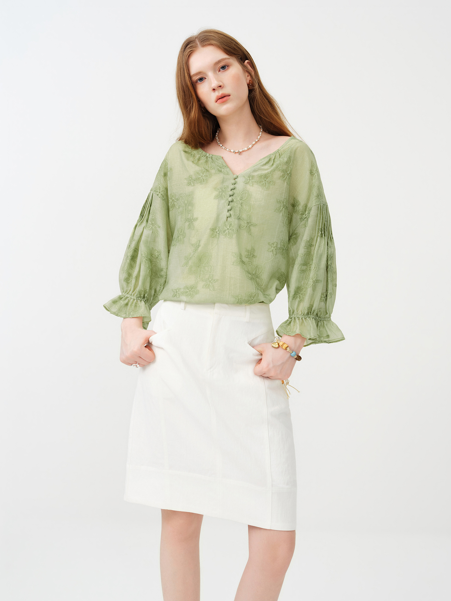 FSLE 2026 Summer Women's Relax - Resort Shirt Floral recension och pris