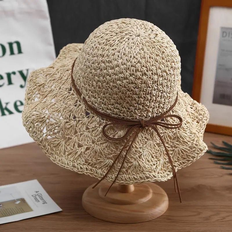 Handwoven Straw Sun Hat – Wome - Bucket Hat Straw recension och pris