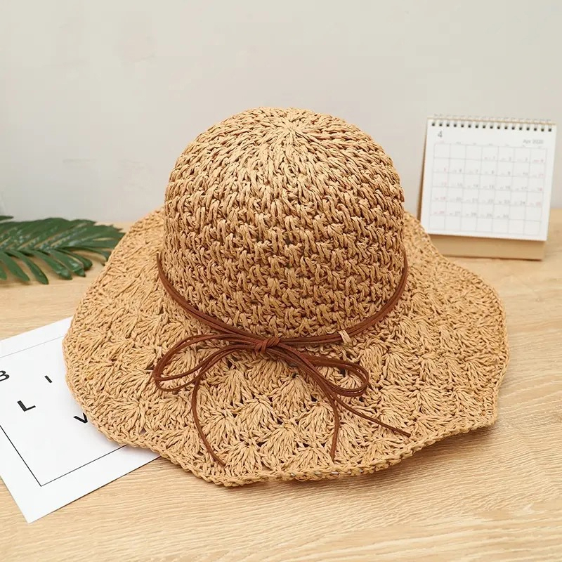 Handwoven Straw Sun Hat – Wome - Bucket Hat Straw recension och pris