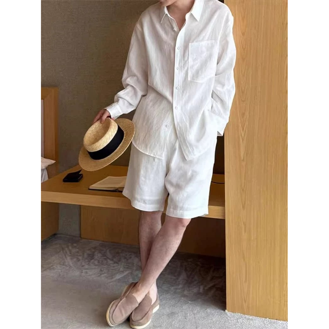 Lightweight Breathable Cotton  - Linen Shirt Breathable recension och pris