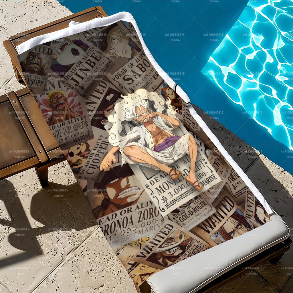 Retro Pirate Wanted Bounty Lar - Beach Towel Large recension och pris