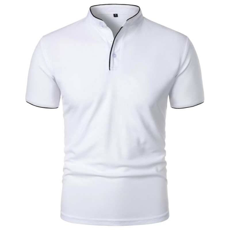 New Men's Short Sleeve Collar  - Polo Shirt Pique recension och pris