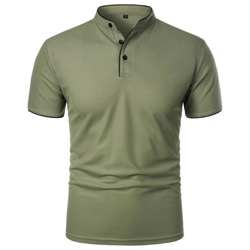 New Men's Short Sleeve Collar  - Polo Shirt Pique recension och pris