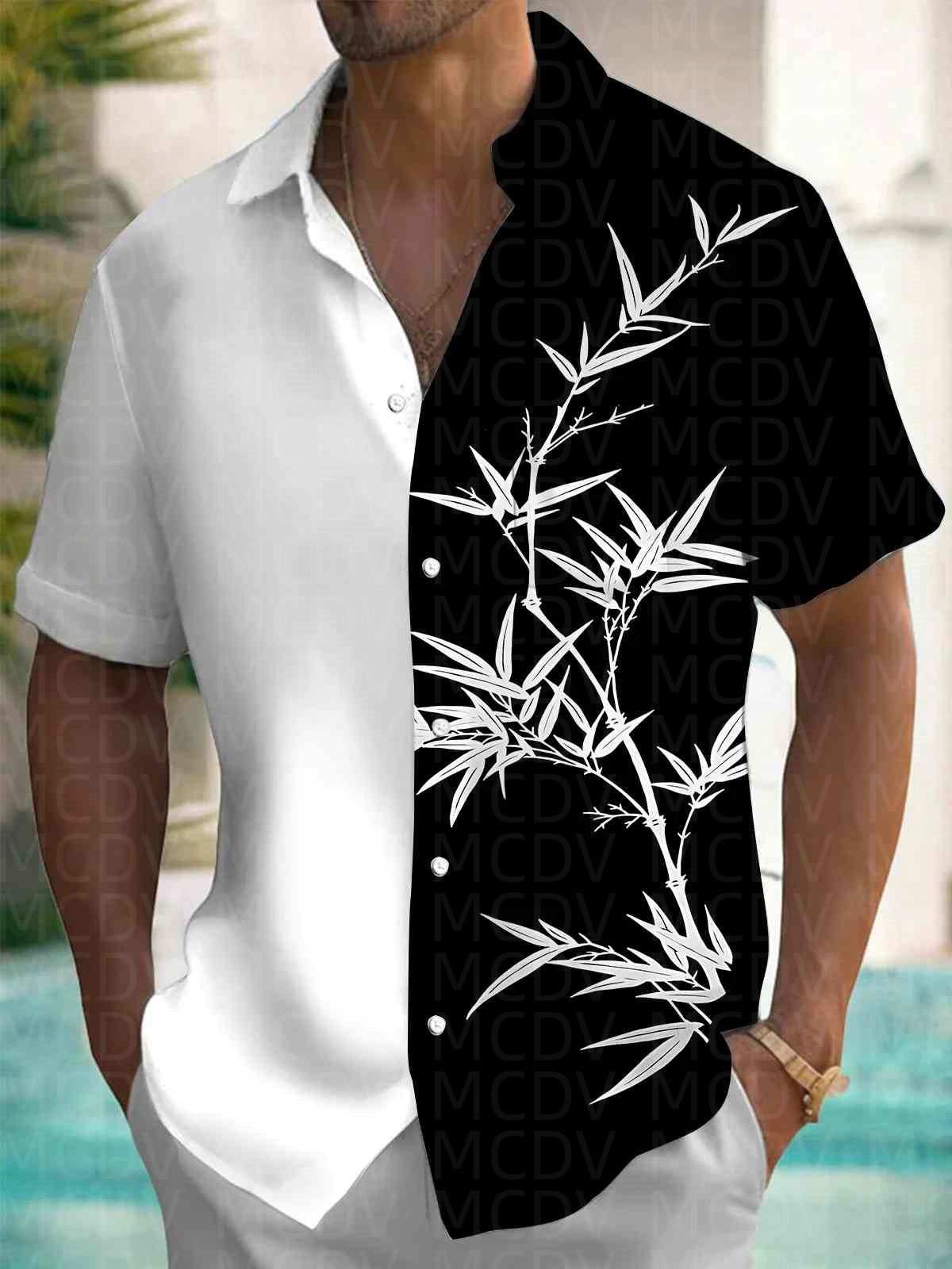 Bird Pattern Men's Hawaiian Sh - Shirt Camp Collar recension och pris