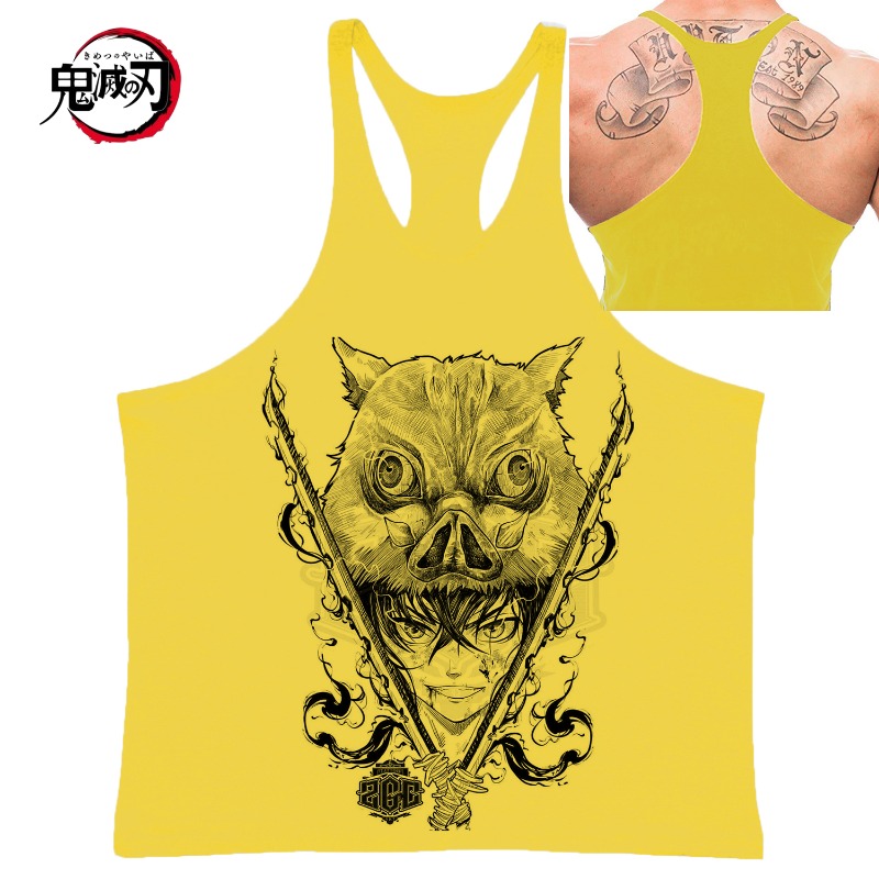Demon Slayer Tanjiro's Hinokam - Tank Top Muscle recension och pris