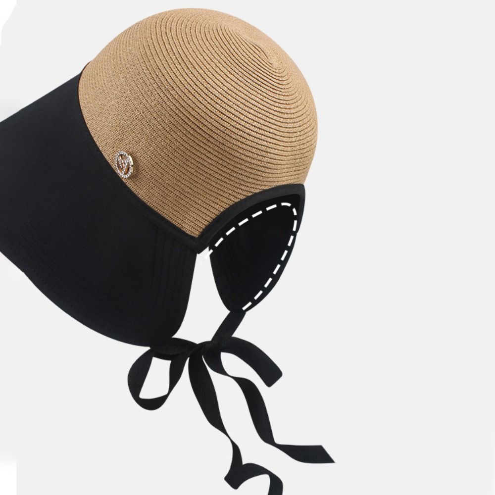 Sweet Shade Sun Caps Foldable  - Bucket Hat Straw recension och pris
