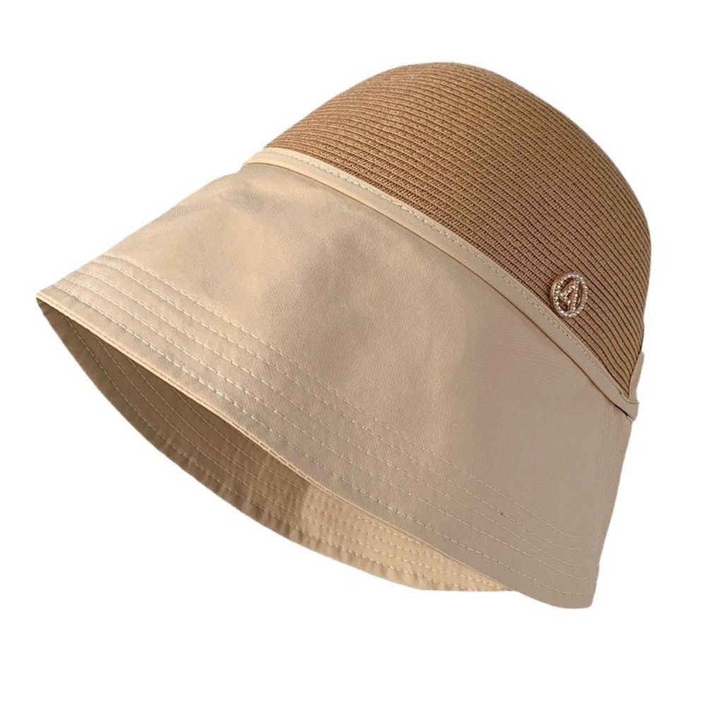 Sweet Shade Sun Caps Foldable  - Bucket Hat Straw recension och pris