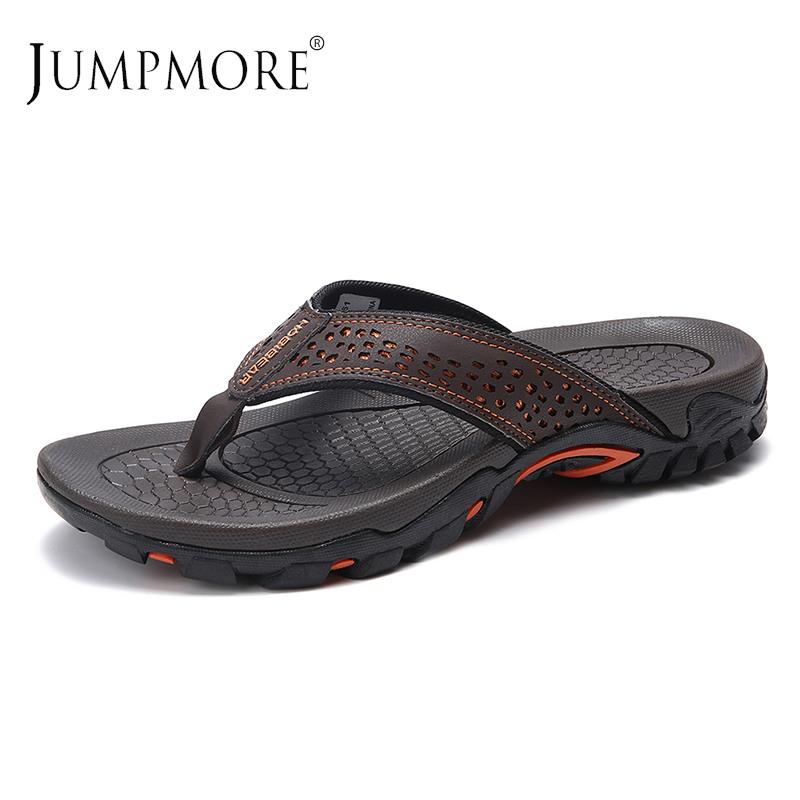Summer Flip Flops Men Shoes Ou - Flip Flop Leather Men recension och pris