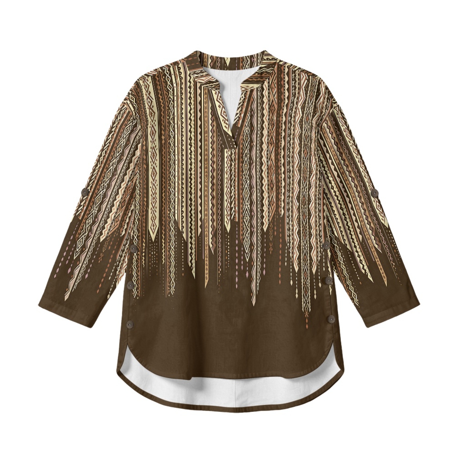 INSTANTARTS Women'S Linen V-Ne - Linen Shirt Breathable recension och pris