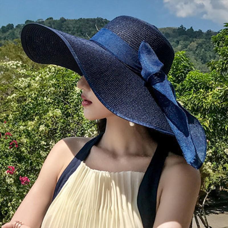 Straw Sun Hat for Women Foldab - Bucket Hat Straw recension och pris