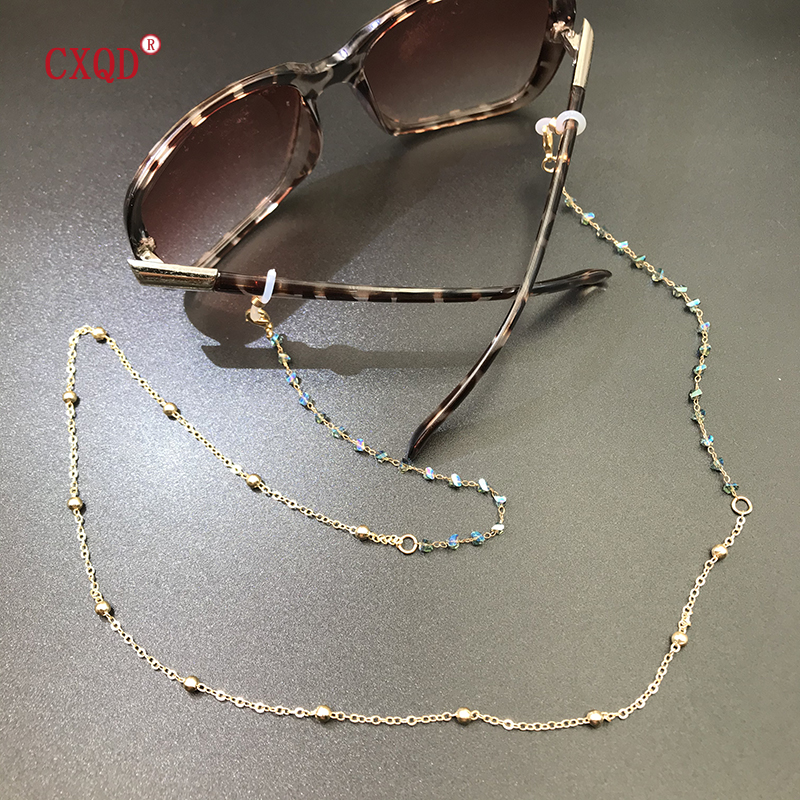 Colorful Triangular Glass Bead - Sunglass Retainer Cord recension och pris