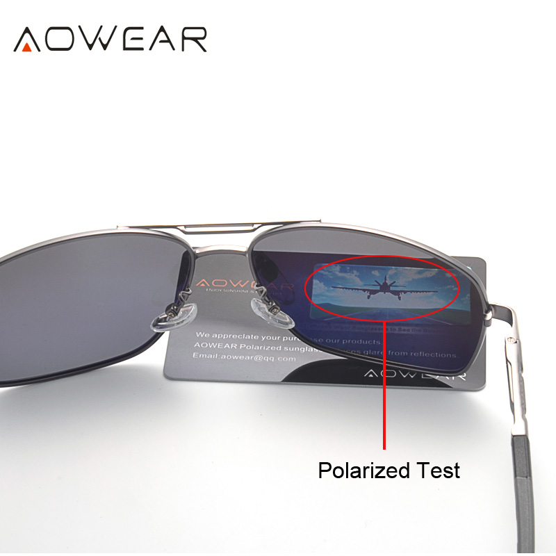 AOWEAR Men's Polarized Mirrore - Sunglasses Aviator Polarized recension och pris