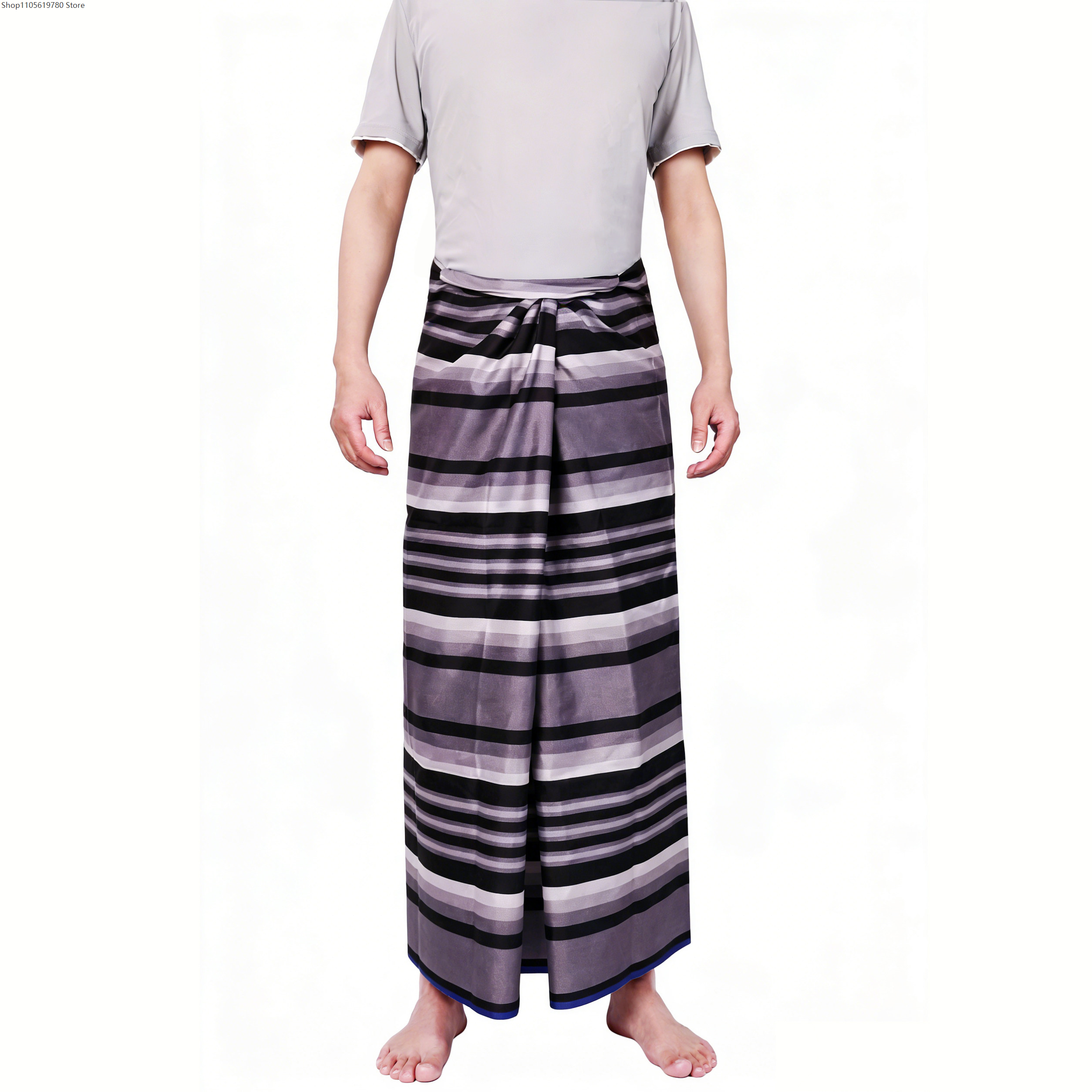 Ethnic Batik Sarong Wrap Skirt - Sarong Men Wrap recension och pris