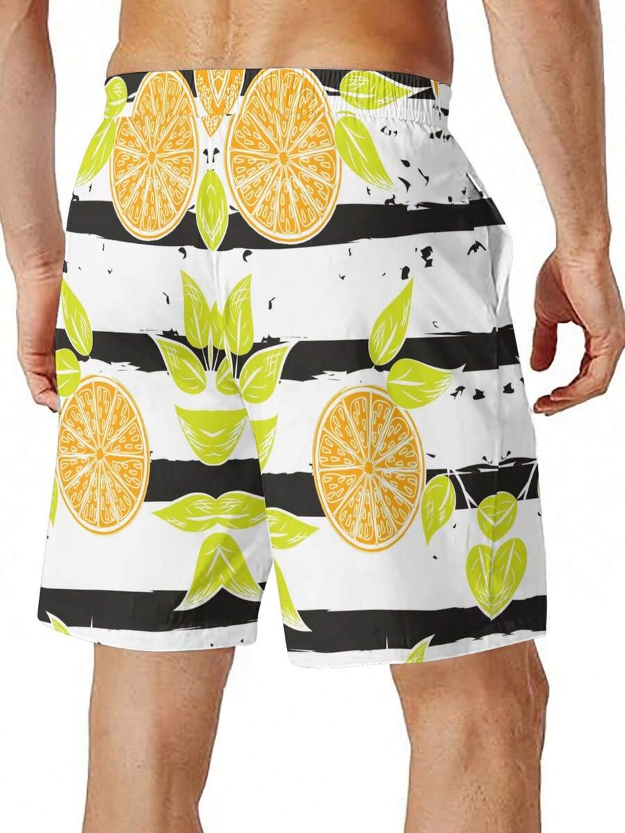 Mens Loose Fit Swim Trunks Wit - Swim Trunk Quick Dry recension och pris