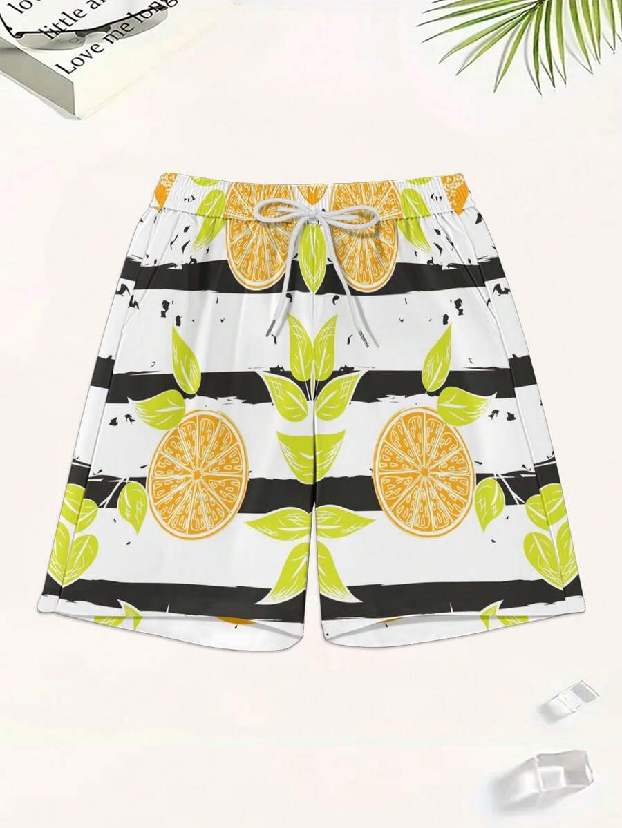 Mens Loose Fit Swim Trunks Wit - Swim Trunk Quick Dry recension och pris