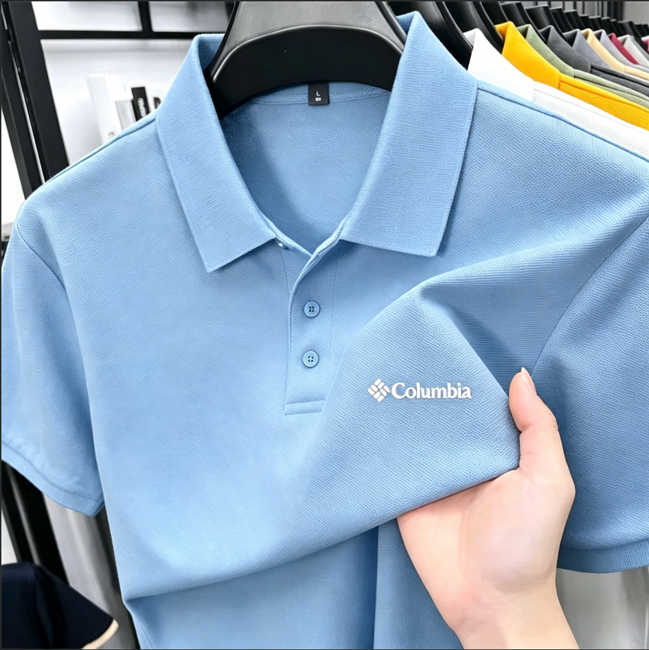 MenLapel Polo Shirts Pique Cot - Polo Shirt Pique recension och pris