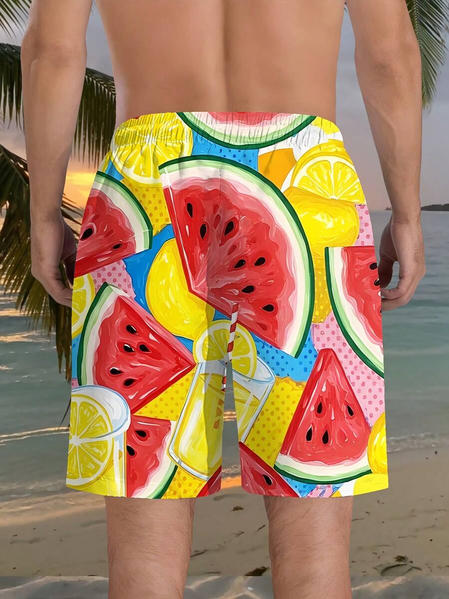 Mens Lightweight Polyester Bea - Swim Trunk Quick Dry recension och pris