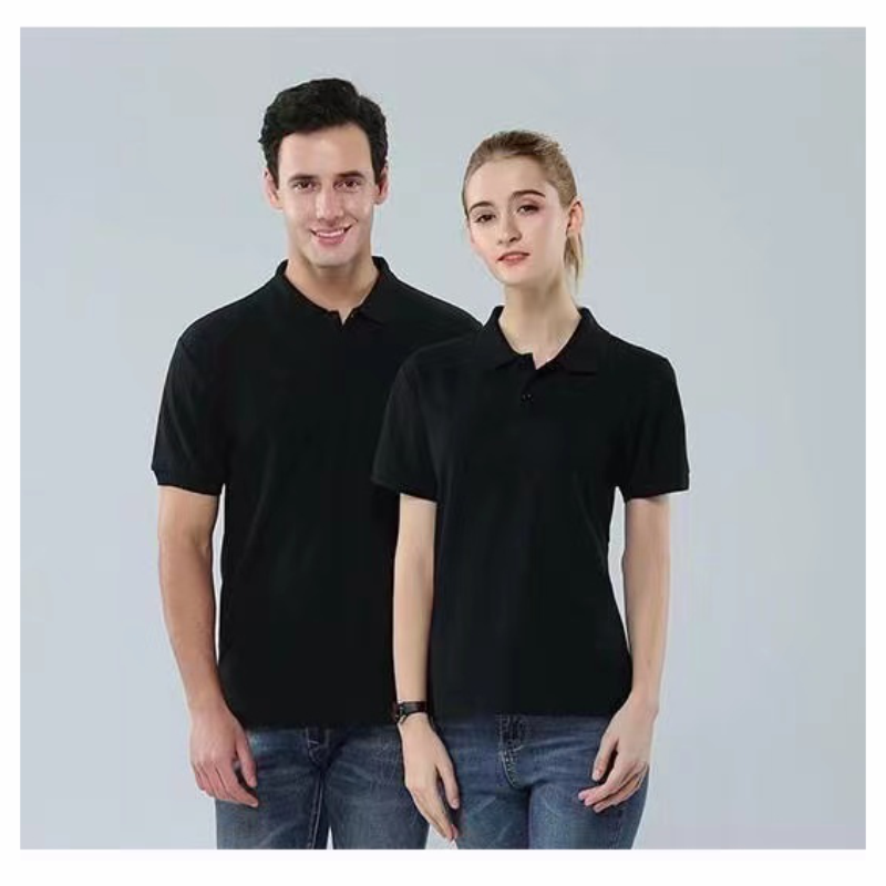Men's Summer Solid Color Lapel - Polo Shirt Pique recension och pris